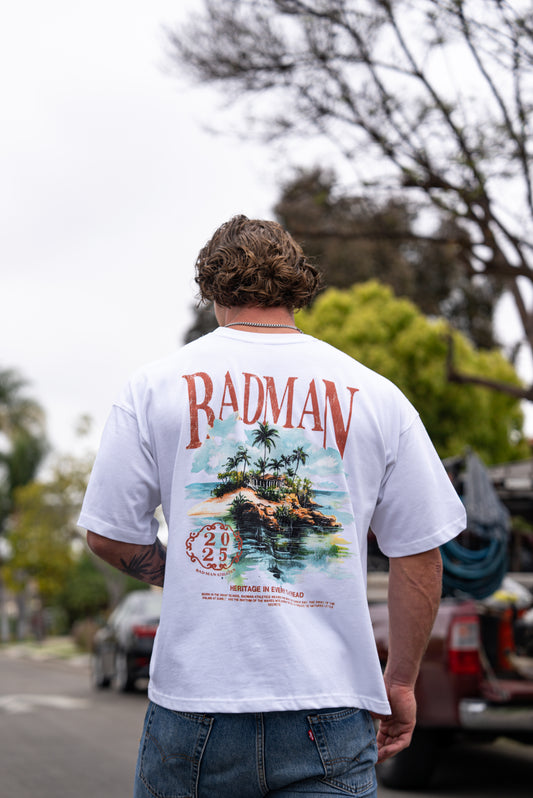Island Off-White Oversized Tee
